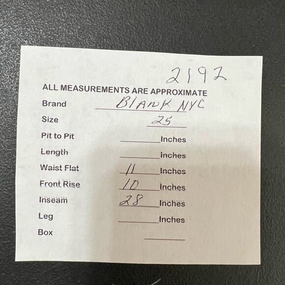 BlankNYC Womens Pants Brown Mid Rise Back Zipper Stretch Faux Suede 25 - Picture 12 of 12